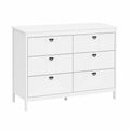 KOMFOTTEU Credenza Moderna con 6 Cassetti e Sicurezza Antiribaltamento